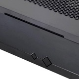 SilverStone ML05 HTPC Nero Nero, HTPC, PC, Nero, Mini-ITX, Metallo, Casa/ufficio