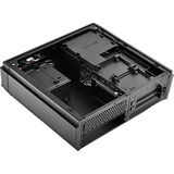 SilverStone ML07 vane portacomputer HTPC Nero Nero, HTPC, PC, Plastica, Acciaio, Mini-DTX, Mini-ITX, Nero, Fondo