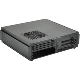 SilverStone ML07 vane portacomputer HTPC Nero Nero, HTPC, PC, Plastica, Acciaio, Mini-DTX, Mini-ITX, Nero, Fondo
