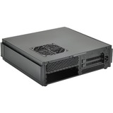 SilverStone ML07 vane portacomputer HTPC Nero, Case HTPC Nero, HTPC, PC, Plastica, Acciaio, Mini-DTX, Mini-ITX, Nero, Fondo