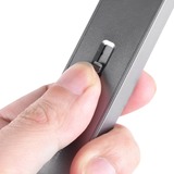 SilverStone MS09 Box esterno SSD Antracite M.2, Disk enclosure grigio scuro, Box esterno SSD, M.2, SATA, Collegamento del dispositivo USB, Antracite
