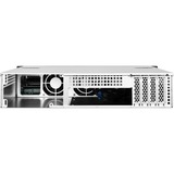 SilverStone RM21-304 Supporto Bianco Nero, Supporto, Server, Bianco, micro ATX, Mini-ITX, Metallo, 2U