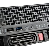 SilverStone RM21-304 Supporto Bianco, Enclosure per rack Nero, Supporto, Server, Bianco, micro ATX, Mini-ITX, Metallo, 2U