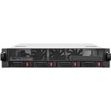 SilverStone RM21-304 Supporto Bianco, Enclosure per rack Nero, Supporto, Server, Bianco, micro ATX, Mini-ITX, Metallo, 2U