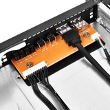 SilverStone RM21-308, Enclosure per rack Nero