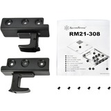 SilverStone RM21-308, Enclosure per rack Nero