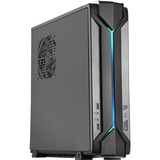 SilverStone RVZ03 Basso profilo (Slimline - stilizzato) Nero, Case HTPC Nero, Basso profilo (Slimline - stilizzato), PC, Nero, Mini-DTX, Mini-ITX, Plastica, Acciaio, 8,3 cm