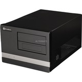 SilverStone SG02-F vane portacomputer Small Form Factor (SFF) Nero Nero, Small Form Factor (SFF), PC, Acrilico, SECC, Micro-ATX, Nero, Casa/ufficio, Vendita al dettaglio