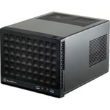 SilverStone SG13 Mini Tower Nero Nero, Mini Tower, PC, Nero, Mini-DTX, Mini-ITX, Plastica, Acciaio, 2.5,3.5"