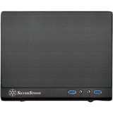 SilverStone SG13 Mini Tower Nero Nero, Mini Tower, PC, Nero, Mini-DTX, Mini-ITX, Alluminio, Plastica, Acciaio, 2.5,3.5"