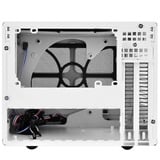 SilverStone SG13 Mini Tower Nero, Bianco bianco/Nero, Mini Tower, PC, Nero, Bianco, Mini-ATX, Mini-DTX, Acciaio, 6,1 cm