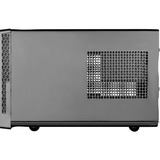 SilverStone SG13 Mini Tower Nero, Chassis Tower Nero, Mini Tower, PC, Nero, Mini-DTX, Mini-ITX, Alluminio, Plastica, Acciaio, 2.5,3.5"