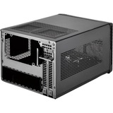 SilverStone SG13 Mini Tower Nero, Chassis Tower Nero, Mini Tower, PC, Nero, Mini-DTX, Mini-ITX, Alluminio, Plastica, Acciaio, 2.5,3.5"