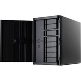 SilverStone SST-DS380B computer case Nero Nero, Nero, Alluminio, Acciaio inossidabile, 211 mm, 360 mm, 285 mm, 12 cm