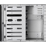 SilverStone SST-DS380B computer case Nero Nero, Nero, Alluminio, Acciaio inossidabile, 211 mm, 360 mm, 285 mm, 12 cm