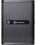 SilverStone SST-DS380B computer case Nero, Chassis Tower Nero, Nero, Alluminio, Acciaio inossidabile, 211 mm, 360 mm, 285 mm, 12 cm
