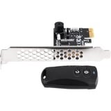 SilverStone SST-ES02-PCIe, Telecomando Nero