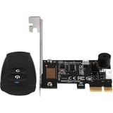 SilverStone SST-ES02-PCIe, Telecomando Nero