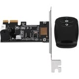 SilverStone SST-ES02-PCIe, Telecomando Nero