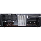 SilverStone SST-GD04B vane portacomputer HTPC Nero, Alloggiamento desktop Nero, HTPC, PC, Alluminio, SECC, DTX,Micro-ATX,Mini-ITX, Nero, 1x 120 mm,2x 120 mm, Vendita al dettaglio
