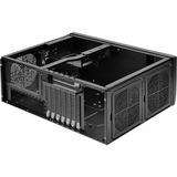 SilverStone SST-GD09B Nero, Desktop, PC, Nero, ATX, micro ATX, Alluminio, Plastica, Acciaio, 2x 120 mm