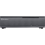SilverStone SST-ML06B computer case Nero, Case HTPC Nero, PC, Nero, Mini-ITX, Alluminio, Acciaio, 80 mm, 120 mm