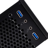 SilverStone SST-ML09B vane portacomputer HTPC Nero Nero, HTPC, PC, Acrilico, Plastica, Acciaio, Mini-DTX, Mini-ITX, Nero, 0,8 mm