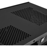 SilverStone SST-ML09B vane portacomputer HTPC Nero Nero, HTPC, PC, Acrilico, Plastica, Acciaio, Mini-DTX, Mini-ITX, Nero, 0,8 mm