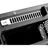 SilverStone SST-ML09B vane portacomputer HTPC Nero Nero, HTPC, PC, Acrilico, Plastica, Acciaio, Mini-DTX, Mini-ITX, Nero, 0,8 mm