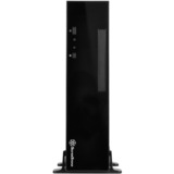 SilverStone SST-ML09B vane portacomputer HTPC Nero Nero, HTPC, PC, Acrilico, Plastica, Acciaio, Mini-DTX, Mini-ITX, Nero, 0,8 mm