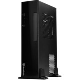 SilverStone SST-ML09B vane portacomputer HTPC Nero Nero, HTPC, PC, Acrilico, Plastica, Acciaio, Mini-DTX, Mini-ITX, Nero, 0,8 mm