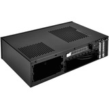 SilverStone SST-ML09B vane portacomputer HTPC Nero Nero, HTPC, PC, Acrilico, Plastica, Acciaio, Mini-DTX, Mini-ITX, Nero, 0,8 mm