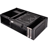 SilverStone SST-ML09B vane portacomputer HTPC Nero, Case HTPC Nero, HTPC, PC, Acrilico, Plastica, Acciaio, Mini-DTX, Mini-ITX, Nero, 0,8 mm