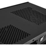 SilverStone SST-ML09B vane portacomputer HTPC Nero, Case HTPC Nero, HTPC, PC, Acrilico, Plastica, Acciaio, Mini-DTX, Mini-ITX, Nero, 0,8 mm