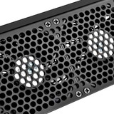 SilverStone SST-ML09B vane portacomputer HTPC Nero, Case HTPC Nero, HTPC, PC, Acrilico, Plastica, Acciaio, Mini-DTX, Mini-ITX, Nero, 0,8 mm