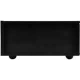SilverStone SST-ML09B vane portacomputer HTPC Nero, Case HTPC Nero, HTPC, PC, Acrilico, Plastica, Acciaio, Mini-DTX, Mini-ITX, Nero, 0,8 mm