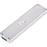 SilverStone SST-MS09S USB 3.1, Disk enclosure argento