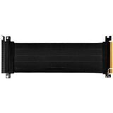 SilverStone SST-RC03B-220 cavo piatto e a nastro Nero, PCI Express 3.0 x16, Maschio/Femmina, Nero, 0,22 m