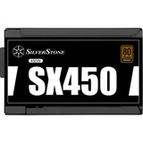 SilverStone SX450-B alimentatore per computer 450 W 24-pin ATX SFX Nero Nero, 450 W, 90 - 265 V, 47 - 63 Hz, Attivo, 120 W, 450 W
