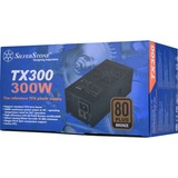 SilverStone TX300 alimentatore per computer 300 W 24-pin ATX TFX Nero Nero, 300 W, 90 - 264 V, 47 - 63 Hz, Attivo, 95 W, 276 W
