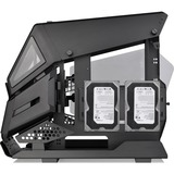 Thermaltake AH T200 Micro Tower Nero Nero, Micro Tower, PC, Nero, Micro-ITX, Mini-ITX, SPCC, 15 cm