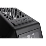 Thermaltake AH T200 Micro Tower Nero, Chassis Tower Nero, Micro Tower, PC, Nero, Micro-ITX, Mini-ITX, SPCC, 15 cm