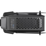 Thermaltake AH T200 Micro Tower Nero, Chassis Tower Nero, Micro Tower, PC, Nero, Micro-ITX, Mini-ITX, SPCC, 15 cm