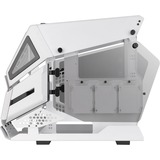 Thermaltake AH T200 Snow Micro Tower Bianco bianco, Micro Tower, PC, Bianco, micro ATX, Mini-ITX, SPCC, Vetro temperato, Multi