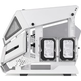 Thermaltake AH T200 Snow Micro Tower Bianco, Chassis Tower bianco, Micro Tower, PC, Bianco, micro ATX, Mini-ITX, SPCC, Vetro temperato, Multi