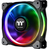 Thermaltake CL-F056-PL14SW-A sistema di raffreddamento per computer Case per computer Ventilatore 14 cm Grigio Nero, Ventilatore, 14 cm, 1400 Giri/min, 27,2 dB, 63,19 pdc/min, 1,53 m³/h