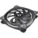 Thermaltake CL-F056-PL14SW-A sistema di raffreddamento per computer Case per computer Ventilatore 14 cm Grigio Nero, Ventilatore, 14 cm, 1400 Giri/min, 27,2 dB, 63,19 pdc/min, 1,53 m³/h