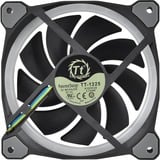 Thermaltake CL-F056-PL14SW-A sistema di raffreddamento per computer Case per computer Ventilatore 14 cm Grigio, Ventola Nero, Ventilatore, 14 cm, 1400 Giri/min, 27,2 dB, 63,19 pdc/min, 1,53 m³/h