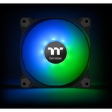 Thermaltake CL-F063-PL12SW-A sistema di raffreddamento per computer Case per computer Ventilatore 12 cm Nero, Bianco Nero, Ventilatore, 12 cm, 500 Giri/min, 1500 Giri/min, 56,45 pdc/min, Nero, Bianco