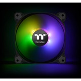 Thermaltake CL-F063-PL12SW-A sistema di raffreddamento per computer Case per computer Ventilatore 12 cm Nero, Bianco Nero, Ventilatore, 12 cm, 500 Giri/min, 1500 Giri/min, 56,45 pdc/min, Nero, Bianco